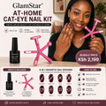 GlamStar™ At-Home Cat-Eye Nail Kit